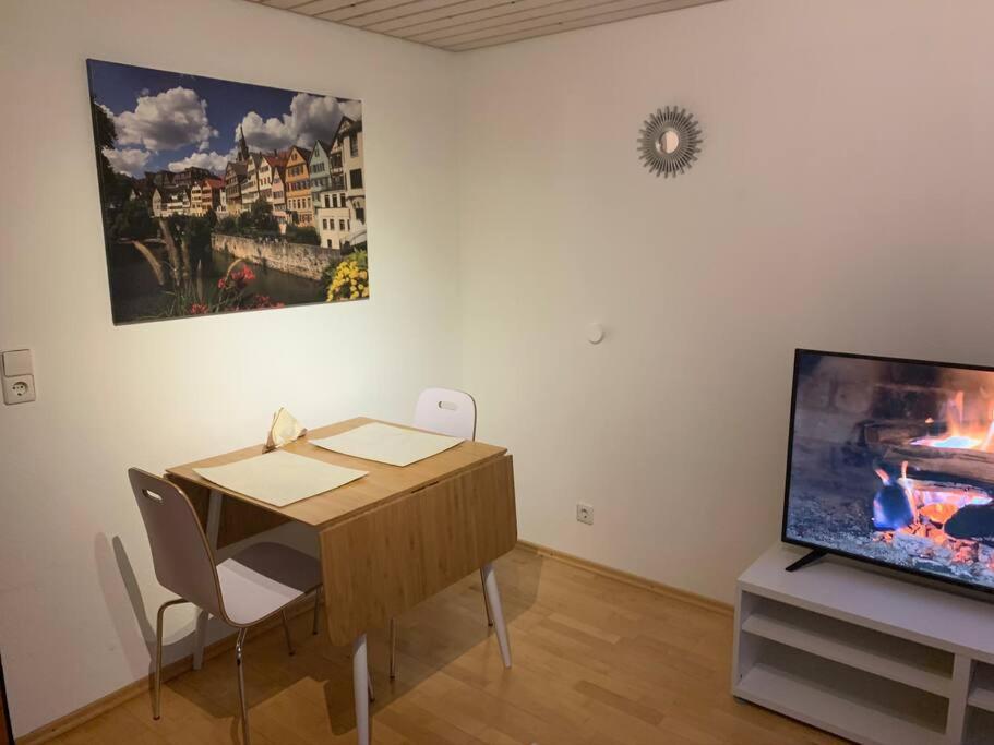 2-Zimmer-Nichtraucher-Ferienwohnung Strobel Tübingen Extérieur photo